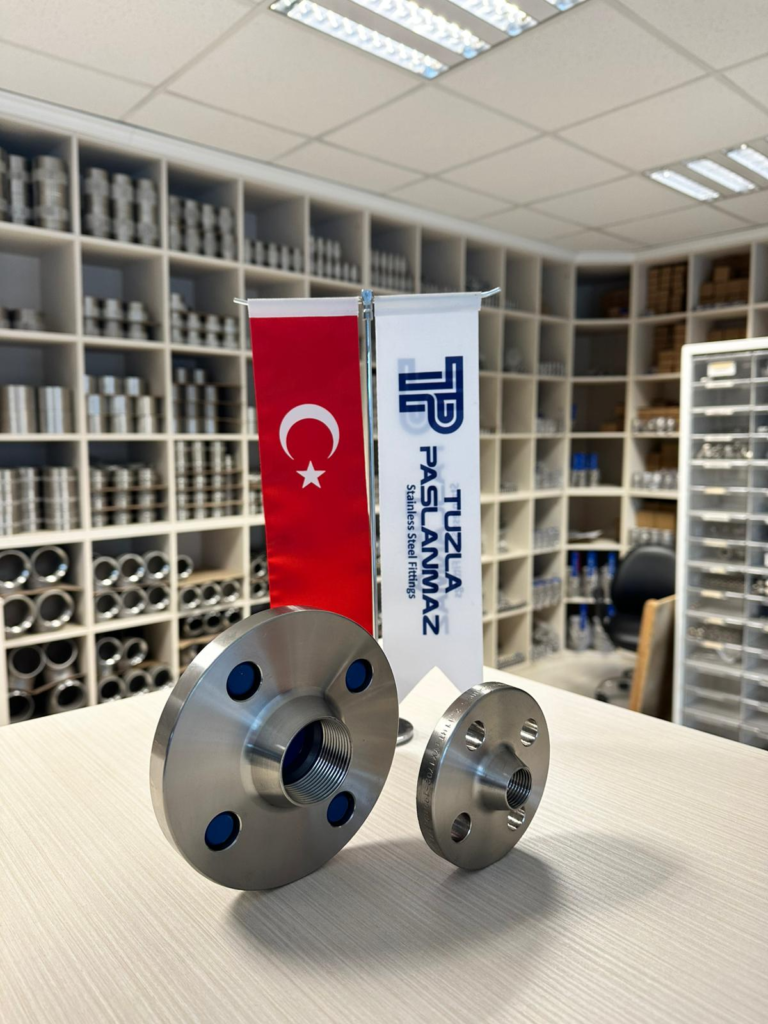 Paslanmaz Dişli Flanş