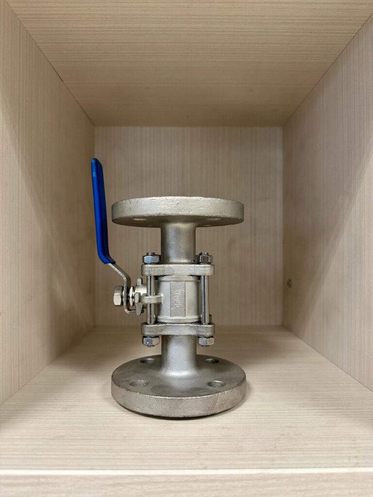 Paslanmaz Flanşlı Küresel Vana